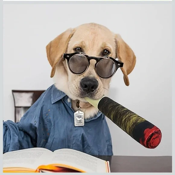 Doggie Doobie Double Squeaky Toy - Picture 2 of 8